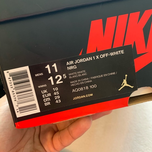 Jordan off white